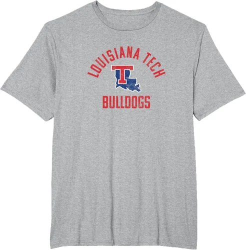 Vista 28 de Louisiana Tech Bulldogs - Camiseta grande, Negro