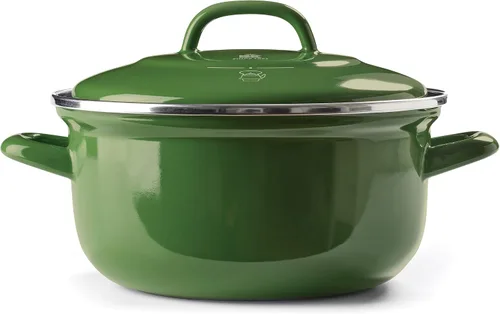 Vista 8 de BK Cookware CC002470-001 Horno holandés, 2.5QT, Verde