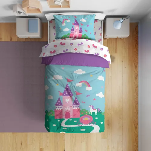Vista 16 de Juego de edredón para niños Sunny Side Up incluye sábanas y fundas de almohada - Juego de cama suave y acogedor para una decoración elegante