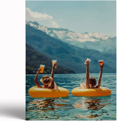 Vista 72 de Impresión de fotografía de yate de lujo, decoración artística de pared de barco y lancha rápida para navegar en verano, póster de oficina de club