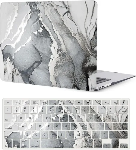 Vista 32 de Carcasa rígida para laptop compatible con MacBook Air de 11 pulgadas 2015 2014 2013 2012 2011 2010 versión modelo A1370 A1465, carcasa rígida