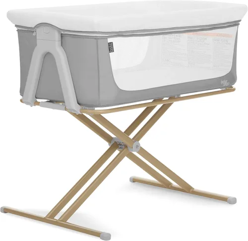 Vista 9 de Evolur Orabelle Moisés de noche – Moisés de viaje ajustable, plegable y ligero para bebé 5-Level Height Adjustable, Breathable Mesh & Plush