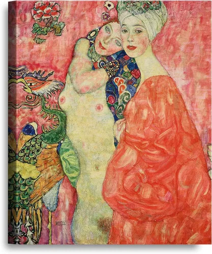 Vista 89 de A&T ARTWORK Avenue to Schloss Kammer por Gustav Klimt. Las reproducciones de arte clásico del mundo, impresiones en lienzo giclée para decoración