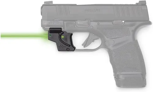 Vista 7 de Mira láser verde serie E de Viridian Weapon Technologies, ajuste personalizado para armas, para pistolas con o sin riel, láser verde clase 3R