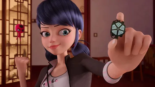 Vista 4 de ZAG STORE - Miraculous Ladybug - Pulsera de transformación de caparazón, Acero inoxidable