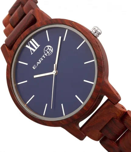 Vista 3 de TIERRA WOOD Lucio Cuarzo Eco Friendly Pulsera Reloj con Fecha
