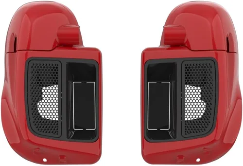 Vista 94 de Kits de calentadores de piernas con ventilación y combinación de color con guantera para Harley Davidson Touring Street Road King Glide FLTR 2014