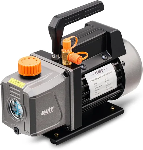 Vista 15 de Orion Motor Tech Bomba de Vacío, 3.5 cfm 1/4 hp Bomba de Vacío HVAC de Una Sola Etapa para R12 R22 R134a R410a R502, Kit de Bomba de Vacío de CA