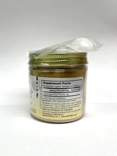 Vista 5 de Polvo de raíz Codonopsis Dang Shen Powder Polvo fino 120mesh (2oz)