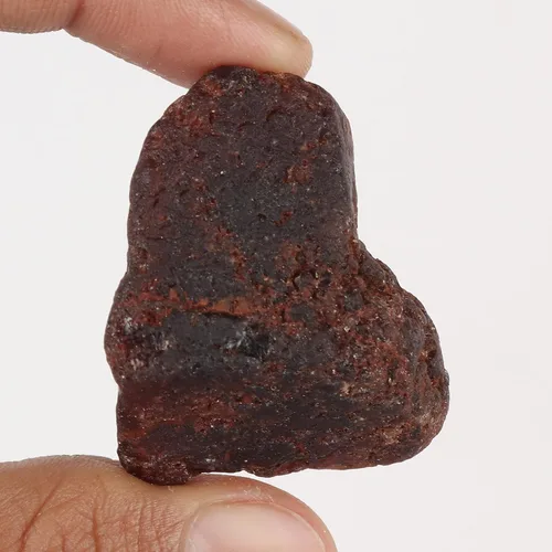 Vista 3 de GEMHUB 265 CT Proteion Red Granate Natural Rough Mineral Specimens, piedra granate para joyería