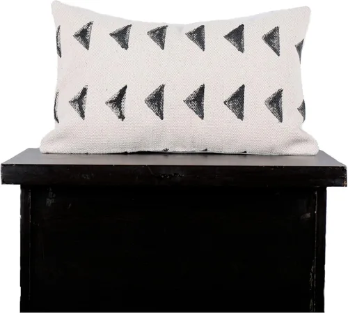 Vista 32 de Trade Star Mudcloth - Funda de cojín decorativa para lumbar, 100% algodón, color índigo, estilo granja, funda de almohada gruesa, estilo bohemio