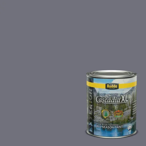 Vista 125 de Rodda Paint CASCADIA XL - Pintura satinada e imprimación para exteriores en uno, cuarto de galón, ancla