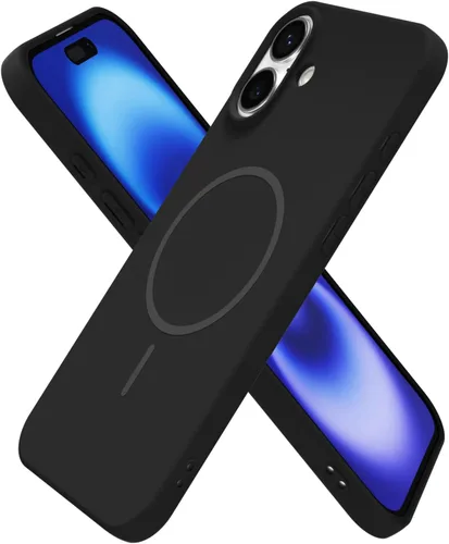 Vista 174 de Oakxco Funda de Silicona Mag Safe para iPhone 12 Pro Max, Funda Magnética Delgada y Fina Compatible con Carga Inalámbrica MagSafe, Bonita Funda