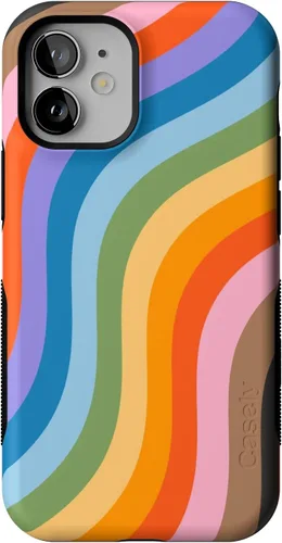 Vista 35 de Funda Casely para iPhone 12 Mini Todo lo que necesitas es amor Beatles Compatible con MagSafe Diseño protector audaz