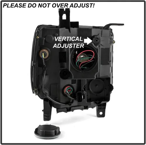 Vista 6 de ACANII - Para 2014-2015 GMC Sierra 1500 15-19 2500 3500 HD camión sin OEM LED DRL proyector faros faros montaje