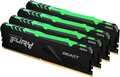 Vista 7 de Kingston Fury Beast 8 GB 3200 MHz DDR4 CL16 - Memoria de escritorio de un solo módulo KF432C16BB/8
