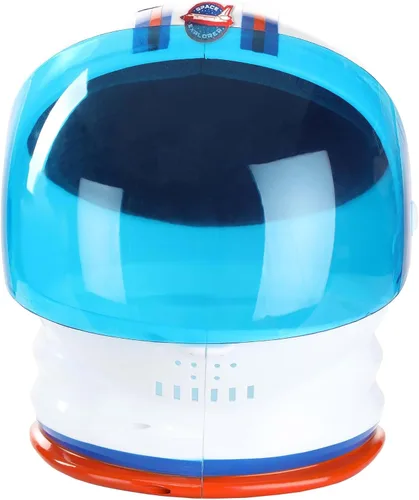 Vista 7 de Blue Astronaut Helmet Costume Accessory for Space Themed Costumes & Parties ? Space Explorer Plastic Helmet
