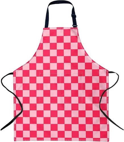 Vista 16 de Delantal ajustable con bolsillo para hombres y mujeres, delantales impermeables, regalos para cocina, hornear, chef, pintura, jardinería
