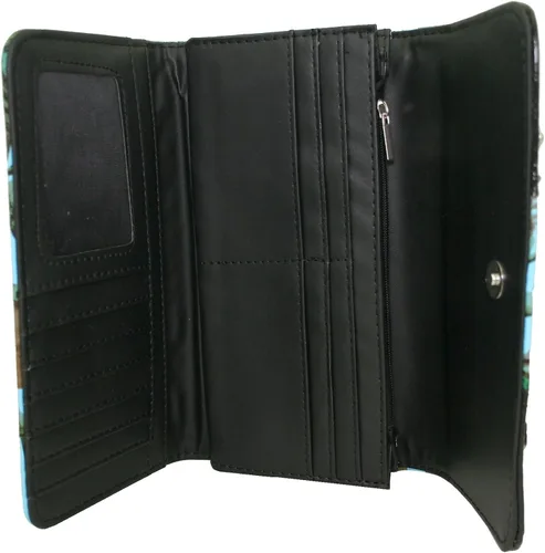 Vista 3 de Cartera de hebilla de cinturón con diamantes de imitación occid