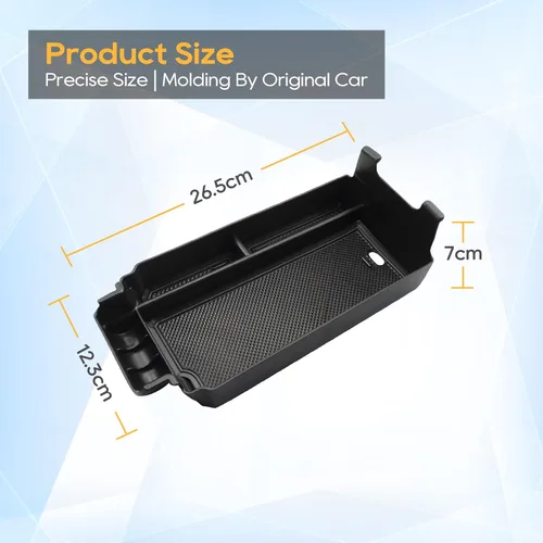 Vista 6 de LFOTPP Rogue Organizador de consola central para Nissan Rogue 2021 2022 2023 2024 2025 2026 Nissan Rogue [S/SL/SV/Platinum] T33 Caja