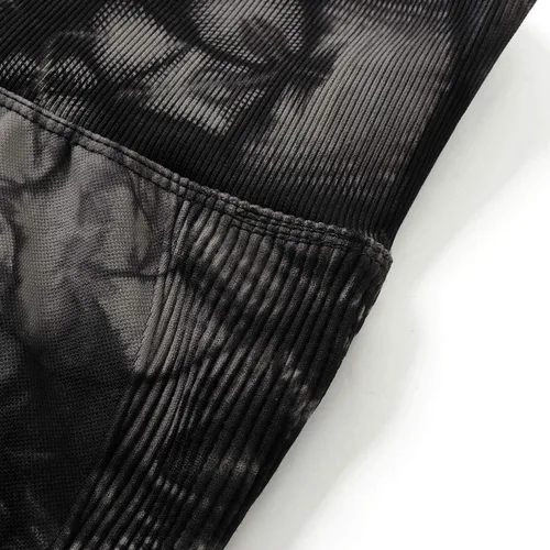 Vista 6 de OMKAGI - Leggings levanta glúteos para mujer, pantalones deportivos de yoga con diseño de tiro alto y sin costuras
