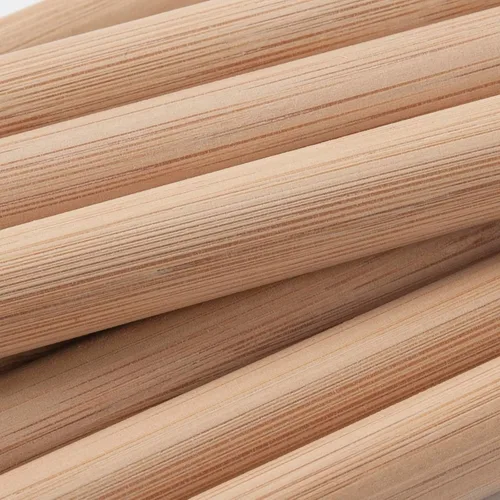 Vista 4 de Clavijas de madera para manualidades, 10 varillas de madera de 1/2 x 12 pulgadas, varillas de bambú redondas naturales para manualidades, tacos
