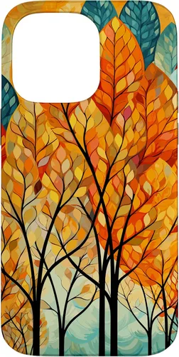Vista 27 de Fall Theme & Autumn Leaves & Colorful Trees, Fall Colors Case for iPhone 16