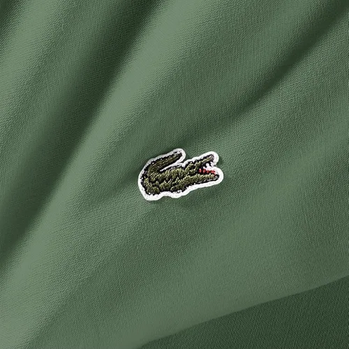 Vista 3 de Lacoste Juego de 2 fundas de almohada de 100% algodón percal – Fresco, crujiente, mate y duradero, certificado Oeko-Tex – Sólido, verde, estándar