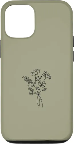 Vista 26 de Funda para iPhone 16 Wildlfower Floral Flower Khaki