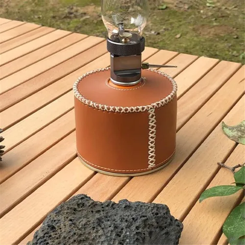 Vista 7 de Cubierta del recipiente de gas, Protector de la cubierta del recipiente de combustible, Caso protector de tanque de gas de camping de cocina, Bolsa