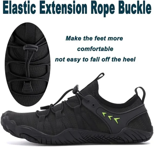 Vista 2 de Zapatos de agua para hombre, zapatos de agua para mujer, zapatos de playa para hombre y mujer, zapatos acuáticos, zapatos de natación, zapatos