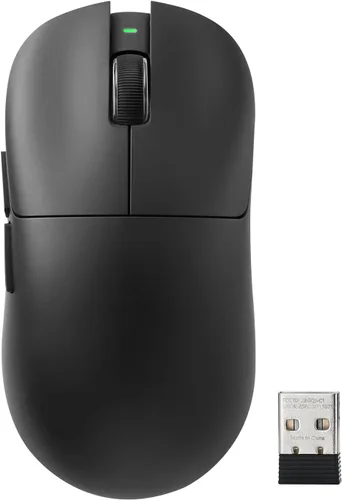 Vista 10 de YUNZII Ratón inalámbrico para juegos M1, Tri-Mode 2.4G/BT/mouse para juegos con cable, sensor PAW3311 10000 DPI recargable con 5 botones