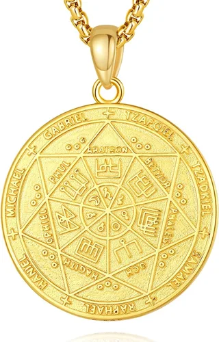 Vista 36 de Vito Collares de Santos de Plata de Ley 925 para Mujeres y Hombres, Colgante de San Miguel/Crucifijo/Caravaca/San Judas/Virgen María, Medalla