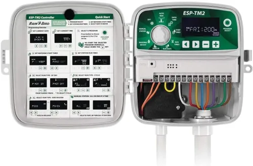 Vista 3 de Rain Bird ESP-TM2 Controlador de 8 Estaciones Listo para WiFi Interior/Exterior TM2-8
