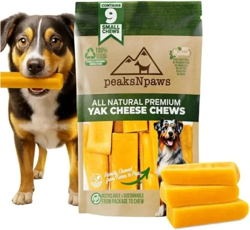 Vista 8 de peaksNpaws Yak Cheese - Masticables para perros del Himalaya, con alto contenido de proteínas, golosinas naturales para perros pequeños, sin