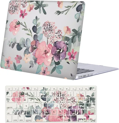 Vista 9 de Funda rígida para laptop compatible con MacBook Pro de 13 pulgadas versión antigua 2012 2011 2010 2009 2008 lanzamiento A1278 con CD-ROM, funda