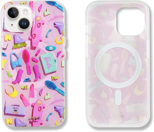 Vista 200 de Sonix x Barbie Funda para iPhone 15 Pro Compatible con MagSafe Probada para caídas de 10 pies Golden Hour