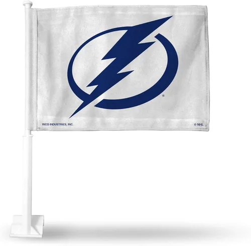Vista 15 de Rico Industries Bandera de coche alternativa de doble cara de la NHL