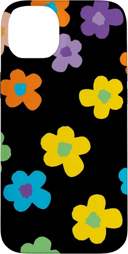 Vista 15 de Cute Flower Pattern Multicolor Wildflower Floral Yellow Case for iPhone 17