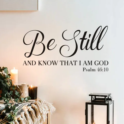 Vista 2 de 12 calcomanías de pared inspiradoras, calcomanías de pared de la Biblia, calcomanías motivacionales para dormitorio, sala de estar, decoración de 12