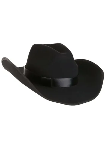 Vista 3 de Accesorio de Sombrero de Vaquero Occidental Negro Multicolor