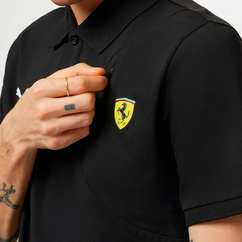 Vista 7 de Scuderia Ferrari - Polo clásico para hombre