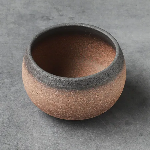 Vista 6 de Wazakura Banko Series - Maceta de cerámica hecha a mano para bonsái de 3.8 pulgadas (3.858 in), fabricada en Japón, maceta de jardín pequeña