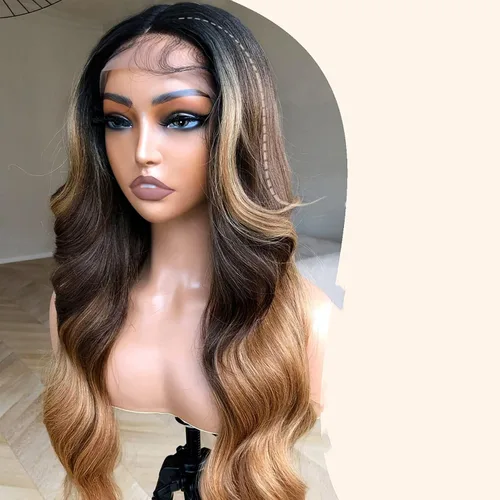 Vista 4 de #2/27 Peluca de cabello humano ondulado natural con encaje frontal transparente HD de 13 x 6 pulgadas, 150 % de densidad, sin pegamento, cabello