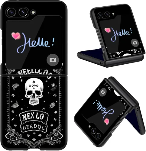 Vista 15 de Diseñada para Samsung Galaxy Z Flip 4 5G, funda rígida para teléfono de PC, a prueba de golpes y caídas, patrones de moda para una protección Gatos