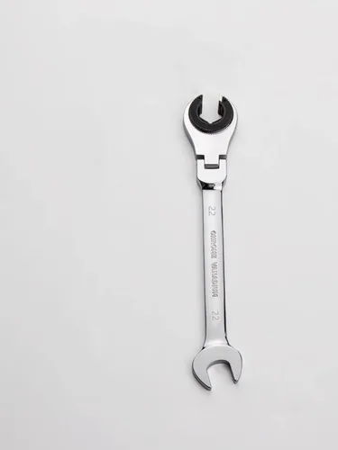 Vista 28 de FLZOSPER Llave de tubo SAE Fix de 1/2 pulgada, llave de engranajes de cabeza flexible, llave combinada de trinquete