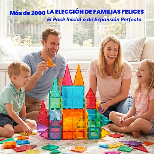 Vista 2 de Paquete de expansión de azulejos magnéticos cuadrados de 12 12 piezas cuadrado grande
