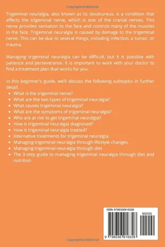 Vista 2 de Trigeminal Neuralgia A Beginner's 3-Step Quick Start Guide to Managing TB Through Diet, With Sample Recipes