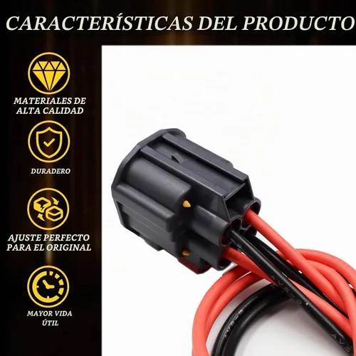 Vista 2 de LIZAPUS Conector del ventilador de refrigeración del radiador compatible con Dodge Challenger