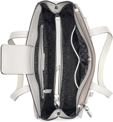 Vista 4 de Calvin Klein Bolso tote Hadley para mujer 2 en 1, piel vegana, 5 bolsillos